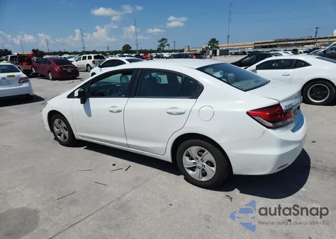 2013 Honda Civic Lx z USA, uszkodzony, nr VIN 2HGFB2F56DH574883